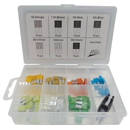 Atd Tools ATD 71-Piece 2-Blade Micro Fuse Assortment 339